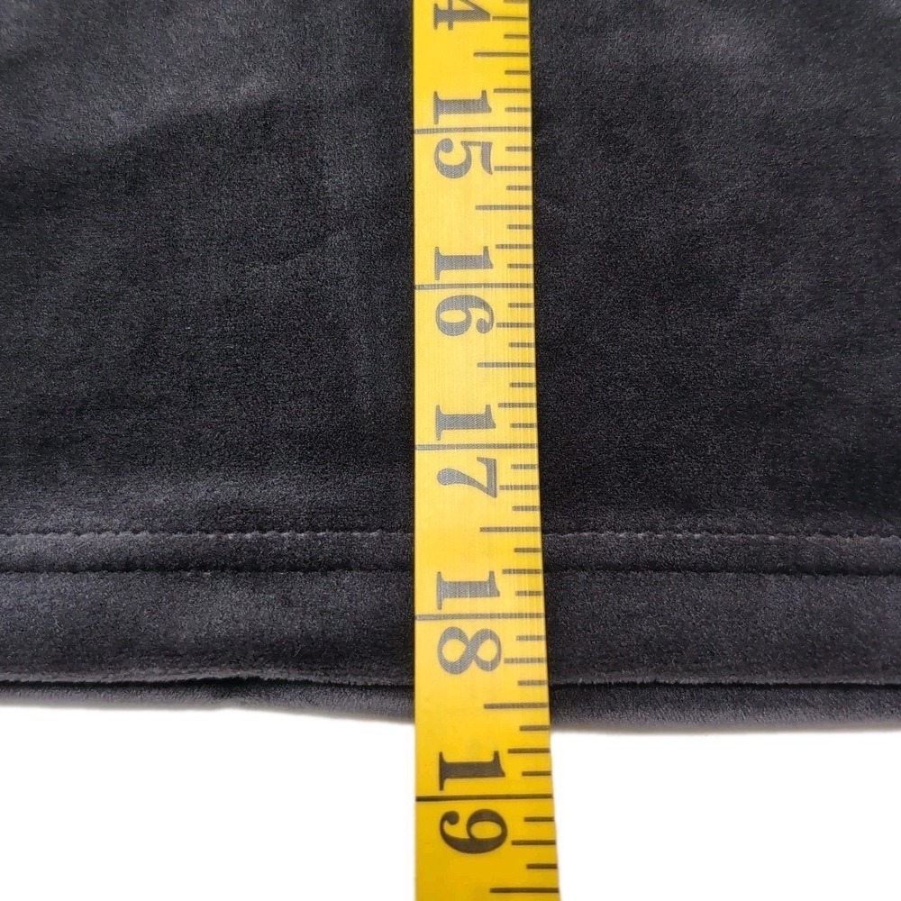 UGG Velour Crop Hoodie Womens Size XS Charcoal Gray Cozy Pullover Loungewear - Picture 11 of 11